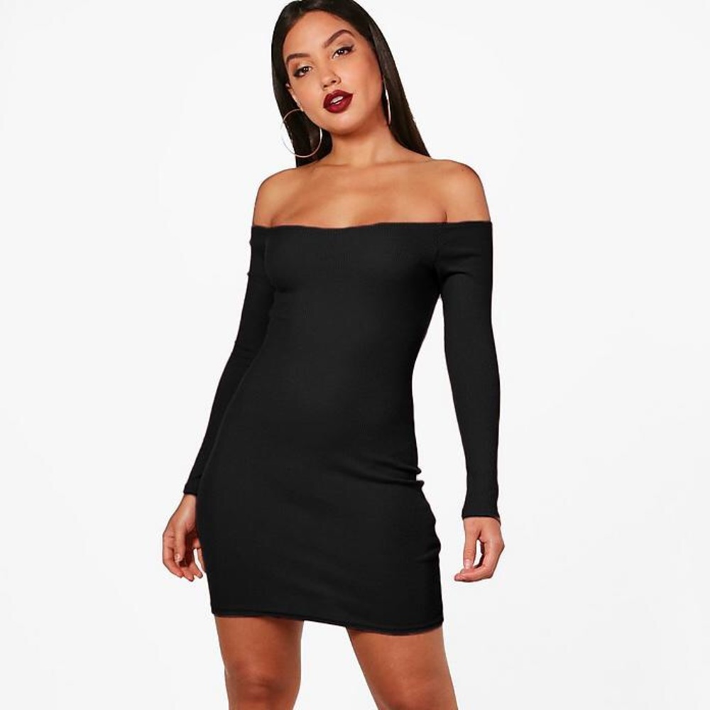 Off Shoulder Bodycon Dress